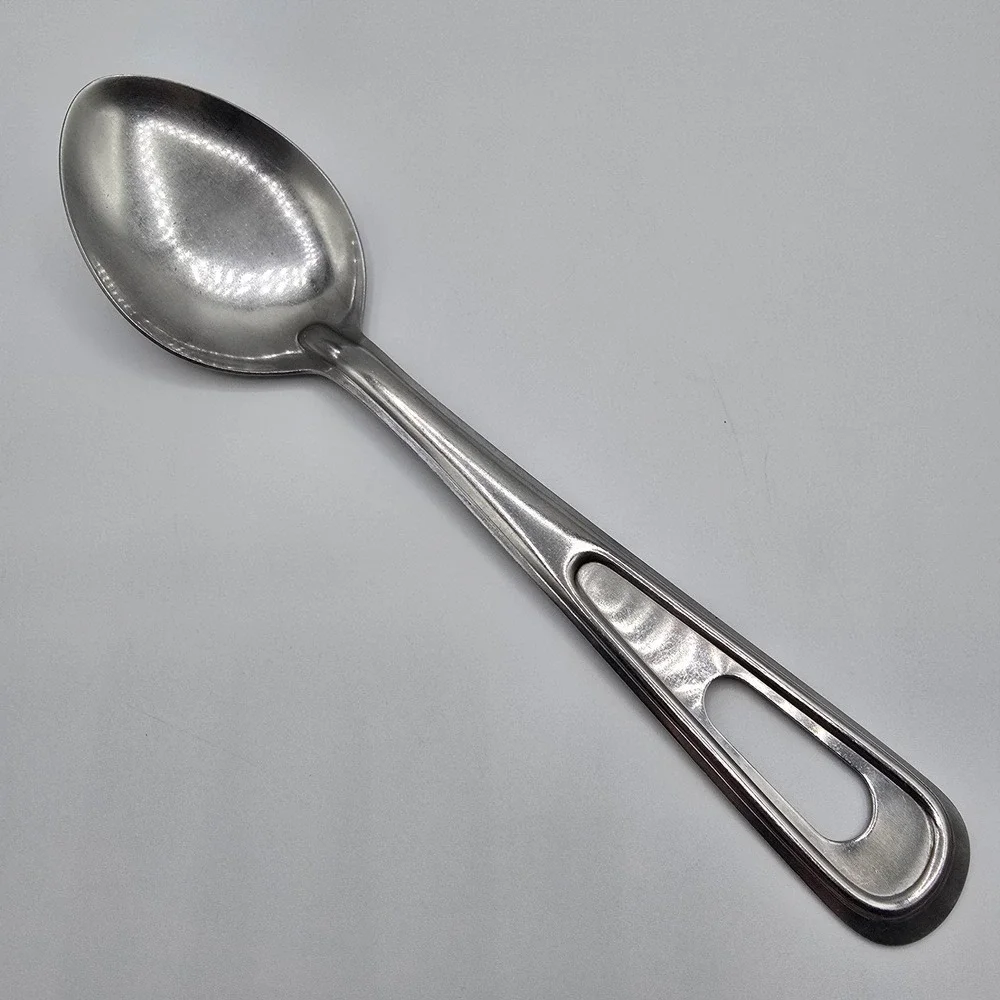 Vintage Ekco Stainless‎ Serving Spoon China  11 1/4